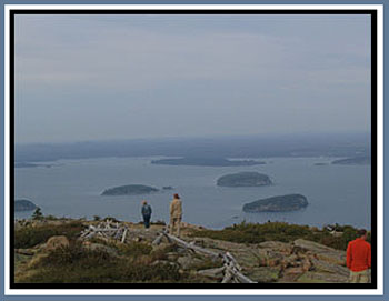 Cadillac Mountain in Acadia National Park &copy; Page Makers, LLC